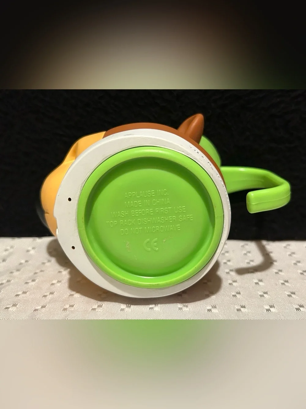 Vtg 1997 Hanna Barbara  Collectible Yogi Bear Child's Mug Retro Cartoons